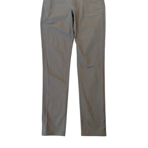 Vuori Meta Pants Athletic Slim Chino Stretch Performance Grey Men’s 31 x 34 Tall - Picture 4 of 13
